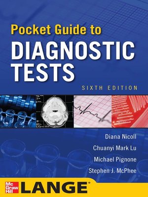 cover image of Pocket Guide to Diagnostic Tests